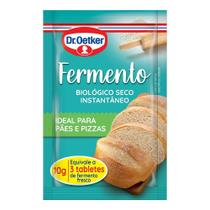 Fermento Biológico Seco Instantâneo Dr.Oetker 10g Fermento Biológico Seco Instantâneo Dr.Oetker 10g