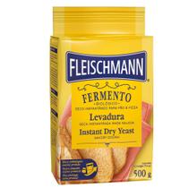 Fermento Biológico Seco Instantâneo Pães e Pizzas Fleischmann 500g