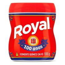 Fermento Quimico Pó Royal 100g Fermento Quimico Pó Royal 100g