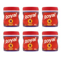 Fermento Quimico Pó Royal Frasco 100g Kit Pack 06 Frascos