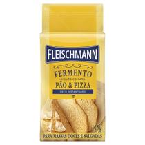 Fermento Seco Instantâneo Fleischmann Pão e Pizza 125g Fermento Seco Instantâneo Fleischmann Pão e Pizza 125g