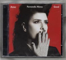 Fernanda Abreu Cd Amor Geral - Sony Music