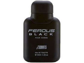 Ferous black edt masc 100 ml - i scents un