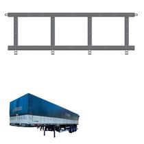 Ferragem Tampa Lateral Inferior Randon 1000x2320mm - Rovali