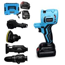 Ferramenta a Bateria 21V Quick Change Kit Casa Sem Fio para Reparos e Manutenção Ferramenta a Bateria 21V Quick Change Kit Casa Sem Fio para Reparos e Manutenção