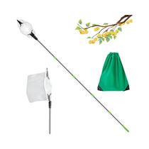 Ferramenta Ajustável De Aço Inoxidável Para Colheita De Frutas Antiderrapante 1.6/2M Com Bolsa De