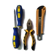 ferramenta alicate universal chave fenda,philips e estilete