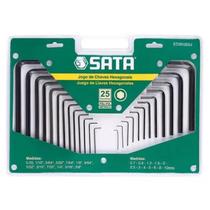 Ferramenta Allen 25 Peças Jogo Chave Sata Ferramenta Allen 25 Peças Jogo Chave Sata