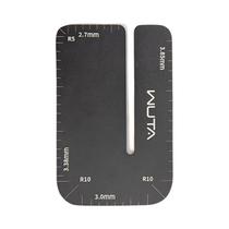 Ferramenta Auxiliar De Couro Para Punção, Tábua De Puxar, Cinzel Diamantado, Ferro De Punção, Para