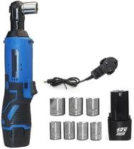 Ferramenta Chave Boca Catraca Elétrica 12V Parafusadeira 90O