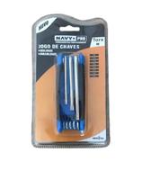 Ferramenta conjunto de chave torx tipo canivete 8 pcs 30022 - NAVY + PRO