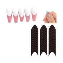 Ferramenta De Adesivos De Unhas Três-em-Um Smile Wave Line Com Spray De Cola Para Esmalte De Unhas E Ferramenta De Adesivos De Unhas Três-em-Um Smile Wave Line Com Spray De Cola Para Esmalte De Unhas E