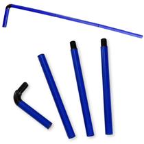 Ferramenta de alongamento terapêutico RangeMaster Shoulder Wand Blue Ferramenta de alongamento terapêutico RangeMaster Shoulder Wand Blue