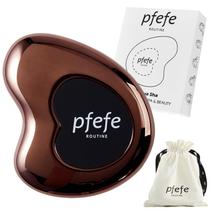 Ferramenta de Beleza Facial Gua Sha Pfefe em Aço Inoxidável com Crioterapia