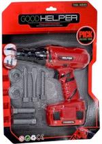 Ferramenta de Brinquedo Infantil Parafusadeira Furadeira Divertida (Vermelho) Ferramenta de Brinquedo Infantil Parafusadeira Furadeira Divertida (Vermelho)