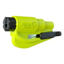 Ferramenta de chaveiro de emergência RESQME 2 em 1 Seatbelt Cutter Yellow