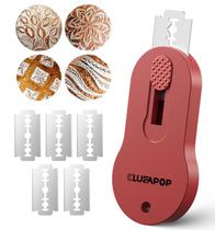 Ferramenta de cozimento Bread Lame CLUEAPOP Magnetic Storage de 5 lâminas