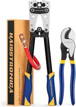 Ferramenta de crimpagem haisstronica para terminais de bateria com cortadores Ferramenta de crimpagem haisstronica para terminais de bateria com cortadores