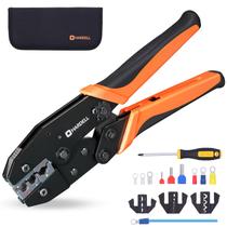 Ferramenta de crimpagem HARDELL AWG22-10 com kit de 90 conectores Ferramenta de crimpagem HARDELL AWG22-10 com kit de 90 conectores