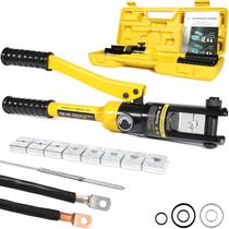 Ferramenta de crimpagem hidráulica Brileine 12 toneladas com 8 matrizes 8AWG-4/0AWG Ferramenta de crimpagem hidráulica Brileine 12 toneladas com 8 matrizes 8AWG-4/0AWG