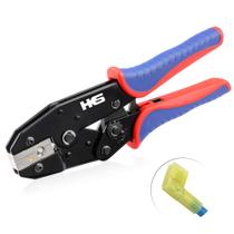 Ferramenta de crimpagem HKS para terminais de bandeira isolados 12-10AWG