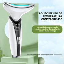 Ferramenta De Cuidados Com a Pele Recarregável USB Para Mulheres Com Terapia De Luz LED Portátil