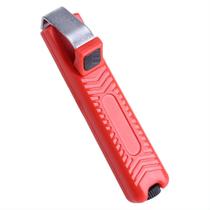 Ferramenta de decapagem de cabos Oumij, profundidade de corte ajustável, vermelha Ferramenta de decapagem de cabos Oumij, profundidade de corte ajustável, vermelha