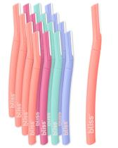 Ferramenta de dermaplanagem Dermaplane Razor Bliss para rosto, pacote com 16