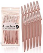 Ferramenta de dermaplanagem Kitsch Dermaplaner Face Razor, pacote com 12