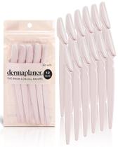 Ferramenta de dermaplanagem Kitsch Dermaplaner Face Razors 12 unidades Blush