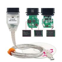 Ferramenta De Diagnóstico OBD2 BMW K+CAN K-Line INPA DCAN Switch Conector OBDII Para Carros