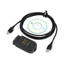 Ferramenta De Diagnóstico OBD2 VCDS 25.3.0 2025, Cabo HEX V2 Multilíngue Para Carros Audi, SKODA E