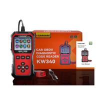 Ferramenta De Diagnóstico OBDII Para Carros 12V KONNWEI KW340 2026 Leitor De Códigos De Falha Ferramenta De Diagnóstico OBDII Para Carros 12V KONNWEI KW340 2026 Leitor De Códigos De Falha