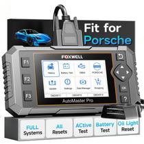 Ferramenta de diagnóstico veicular FOXWELL NT510 Pro para Porsche com testador de bateria 12V Ferramenta de diagnóstico veicular FOXWELL NT510 Pro para Porsche com testador de bateria 12V