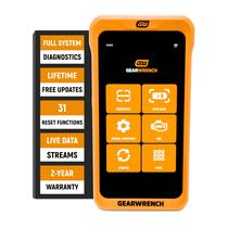 Ferramenta de Diagnóstico Veicular GEARWRENCH GWSMART05 com Tela de 5"