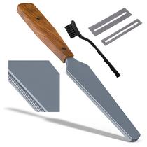 Ferramenta de dupla face para guitarra Fret Crowning File com kit de polimento Ferramenta de dupla face para guitarra Fret Crowning File com kit de polimento