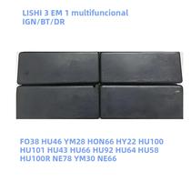 Ferramenta De Duplicação De Chave De Ignição 3 Em 1 LISHI NE78 YM30 NE66 FO38 HU46 YM28 HON66 HY22