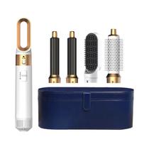 Ferramenta De Estilo De Cabelo 5 Em 1 Escova Secadora De Ar Quente Alisadora E Modeladora Para