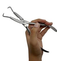 Ferramenta de extensão de cabelo em aço inoxidável Pliers MIRACLE de 7,5 polegadas