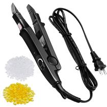 Ferramenta de extensão de cabelo Lothee com grânulos de cola de queratina