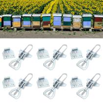 Ferramenta de fixação de colmeia Haofy Beekeeping Box Buckle 10Set Ferramenta de fixação de colmeia Haofy Beekeeping Box Buckle 10Set