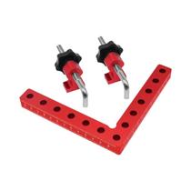 Ferramenta De Fixação Em Ângulo Reto Para Marcenaria 120/140mm Clipe De Posicionamento Em L Ferramenta De Fixação Em Ângulo Reto Para Marcenaria 120/140mm Clipe De Posicionamento Em L