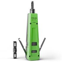 Ferramenta de impacto Punch Down VCELINK 110 e 66 Blades Green, 1 pacote