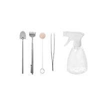 Ferramenta de Jardim e Borrifador Mini Pazinha Ancinho 5un Ferramenta de Jardim e Borrifador Mini Pazinha Ancinho 5un