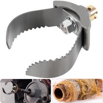 Ferramenta de limpeza de drenos Bonbo 52822 T-232 Cortador C pesado de 3 polegadas