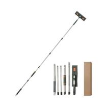 Ferramenta de Limpeza de Janelas Extra Longa (72-226cm) com Raspador de Silicone Ferramenta de Limpeza de Janelas Extra Longa (72-226cm) com Raspador de Silicone