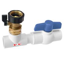 Ferramenta de limpeza de linha de drenagem AC para encaixe de tubulação de jardim, pacote com 1 pacote GAGALOR Ferramenta de limpeza de linha de drenagem AC para encaixe de tubulação de jardim, pacote com 1 pacote GAGALOR