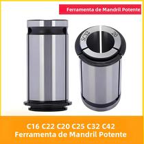 Ferramenta De Mandril Potente 3-32MM C32 Para Fresadora, Suporte De Ferramenta De Alta Potência C16 Ferramenta De Mandril Potente 3-32MM C32 Para Fresadora, Suporte De Ferramenta De Alta Potência C16