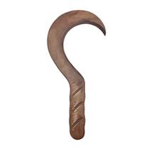 Ferramenta De Mão Exú Foice 40cm Madeira Umbanda Candomblé