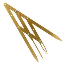 Ferramenta de maquiagem permanente Eyebrow Caliper AOXIANG Golden Ratio